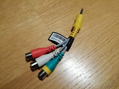 Samsung DC To RCA AV Cable Adapter - Model BN39-02189A - For Samsung TV