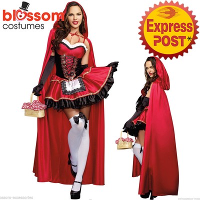 K41 Little Red Riding Hood Oktoberfest Halloween Fancy Dress Fairy