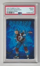 2021-22 Fleer Ultra Scoring Kings Nathan MacKinnon PSA 9 Mint
