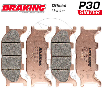 SATZ BREMSBELÄGE VORNE BRAKING SINTER P30777 YAMAHA TMAX 500 2004-2007