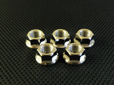 Suzuki GSXR1300 Hayabusa Titan Kettenradmuttern hinten 20-21 Ti Plain Nyloc Race