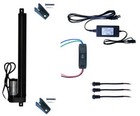 WindyNation 12V Linear Actuator + UP Down Switch + Power Supply ...