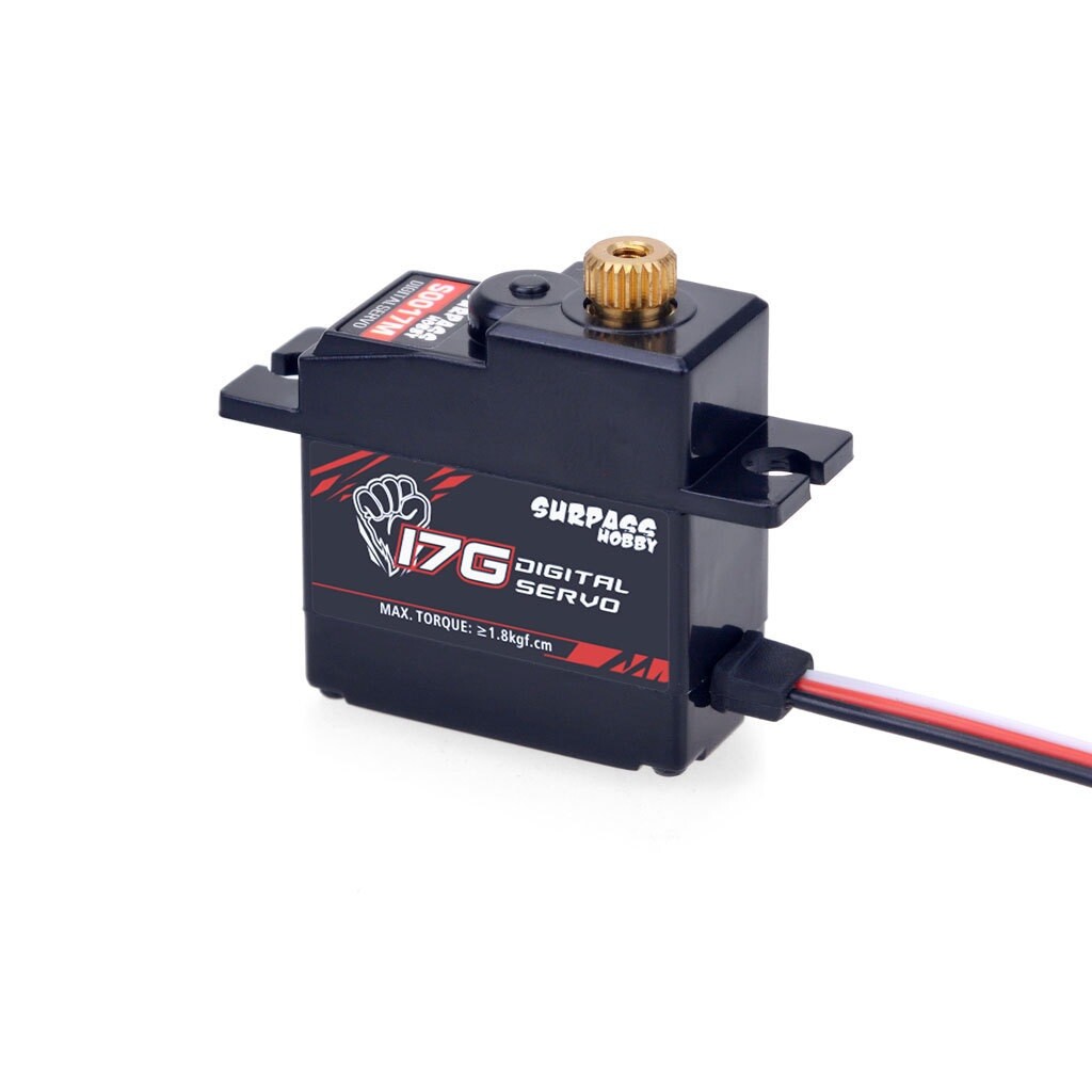 1:18 Scale RC Plane Boat Car 17g Metal Gear Digital Servo Replacement