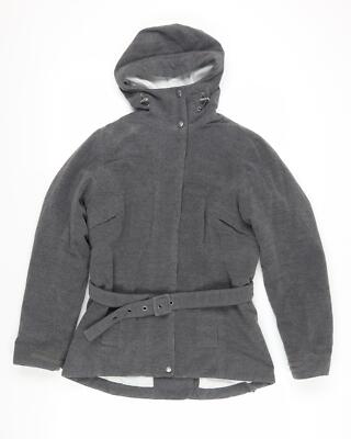 Tenson Damen Parka Jacke grau wasserdicht Größe 6