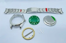 DIY 41mm Watch Steel Case kit For ETA 2824  Movement After-sales accessories
