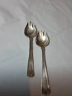Gorham Sterling Silver Etruscan Ice Cream Forks Set Of 2  No Monogram