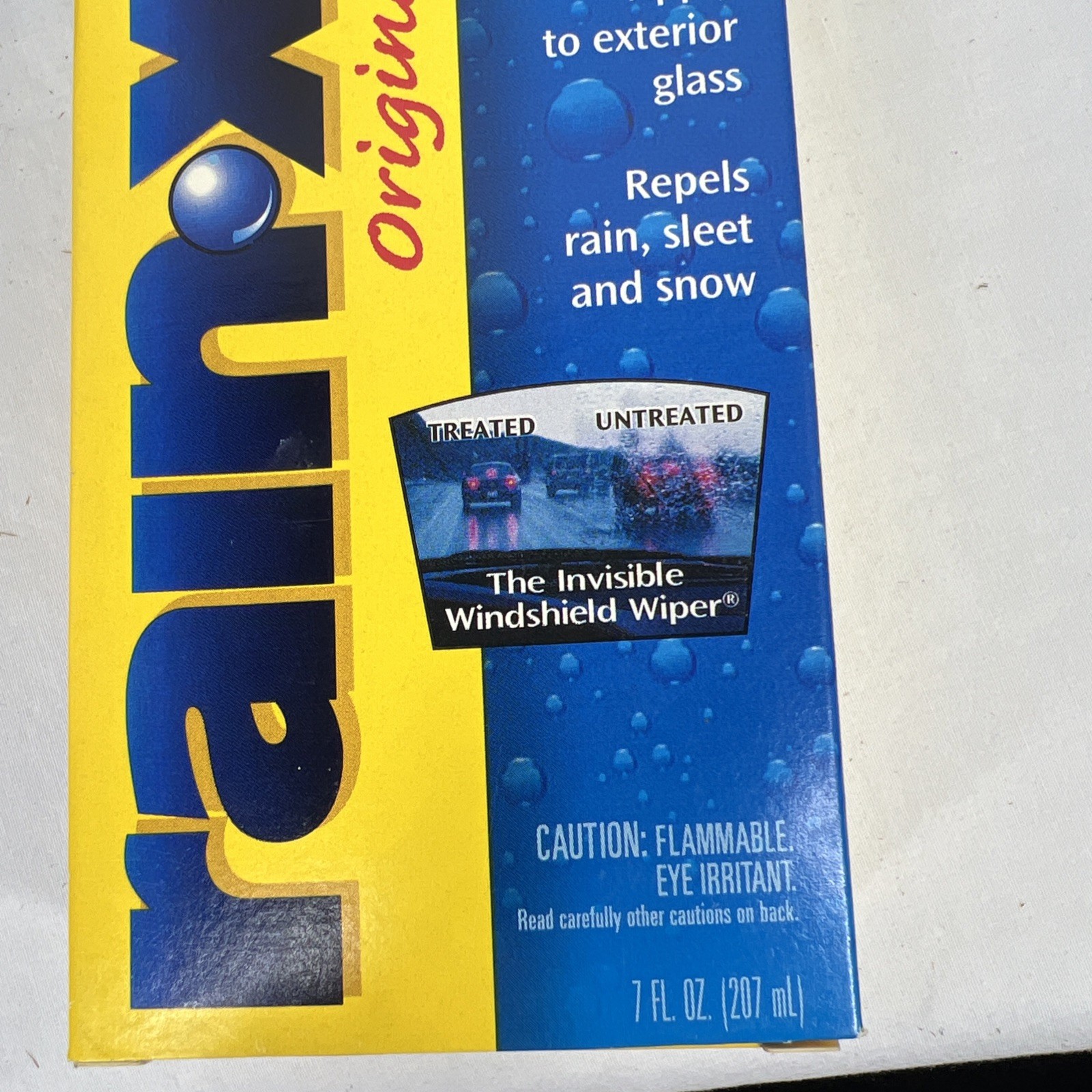 Rain-X Glass Water Repellent Treatment 3.5 oz for Enhanced Visibility NEW Lot 2