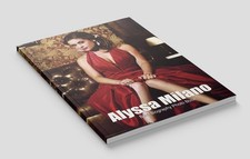 Beautiful Alyssa Milano Brief Biography Photo Book personalised