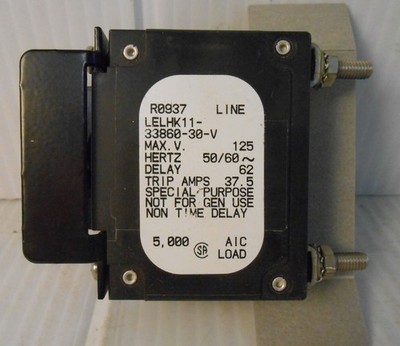 AIRPAX / SENSATA LELHK11-33860-30-V Circuit Breaker Magnetic (Hydraulic Delay)
