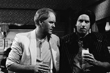 SNL John Lithgow as Crockett Kevin Nealon as Tubbs during the - 1987 Old Photo