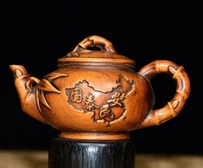 Treasure Small Boxwood Teapot Handle Piece