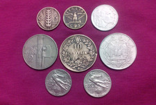 Lotto 8 monete del Regno d'Italia - 1893, 20 Centesimi Librata 1921 1922 Buono 2