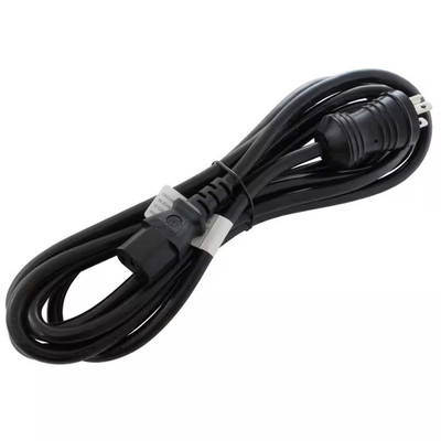 12 Ft. 13A 16 / 3 Indoor Medical Grade Power Cord with IEC C13 Connector in Blac
