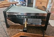 Vintage Toastmaster Broiler Oven 5211 1300 watts Chrome & Black Works USA Made 