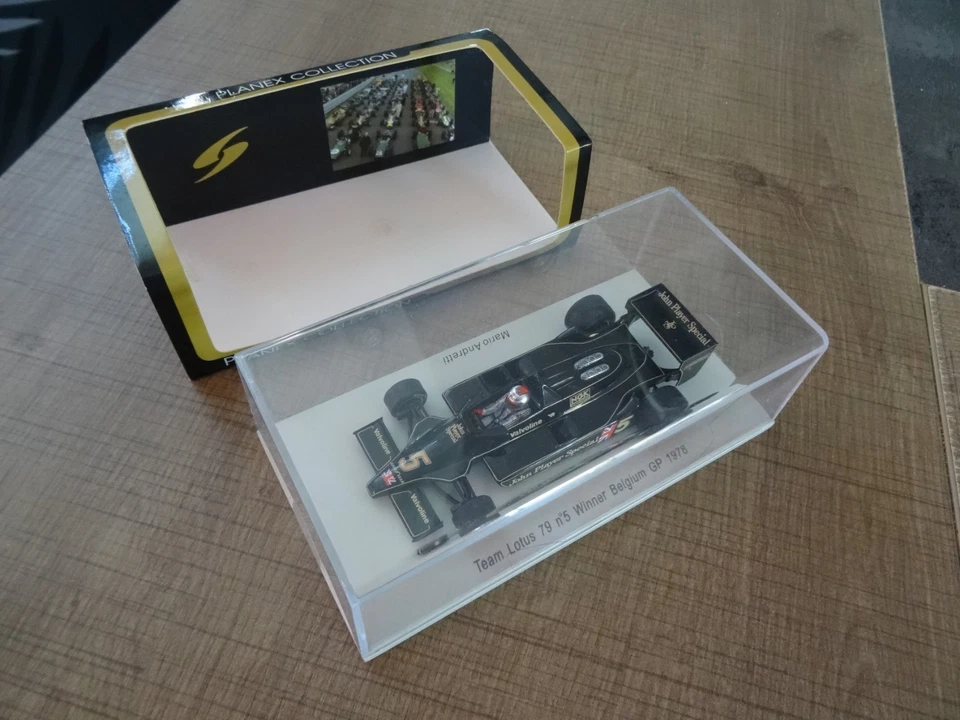 SPARK PLANEX COLLECTION 1:43 LOTUS 79 ANDRETTI WIN BELGIUM GP 78 WORLD CHAMPION - Photo 4/4