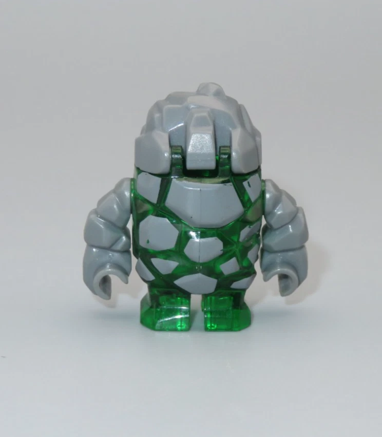 Lego Boulderax Trans verde Rock Monster Power Miners minifigura 8957 Foto 2 de 2
