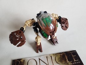 LEGO Bionicle 8560 Pahrak - Bohrok incl instructions 2002 Green Krana Mask Yo
