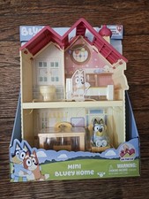 Mini Bluey Home Playset, 2 Floors with Figure NEW IN BOX