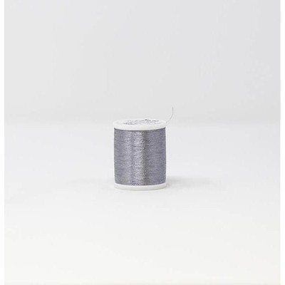 Madeira FS Metallic 40 Embroidery Thread 1,100 Yds 4044 Titanium Mini-King Spool