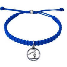 Sportybella Gymnastics Charm Bracelet, Girls Gymnastics Jewelry, Girls Adjust...