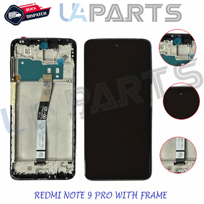 For Xiaomi Redmi Note 9 Pro LCD Touch Screen Display Replacement + Frame