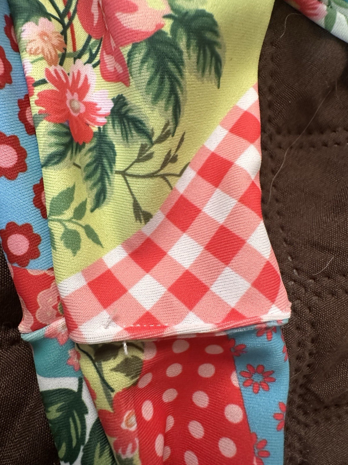 Patchwork String Bikini Brazilian Back Set Pink •… - image 13