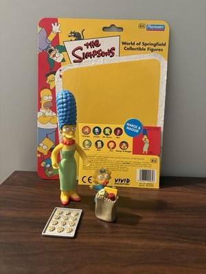 The Simpsons Marge And Maggie Interactive Playmates Figure EU Version