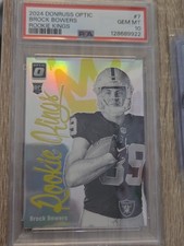 2024 Panini Donruss Optic - Rookie Kings Brock Bowers #7 (RC)