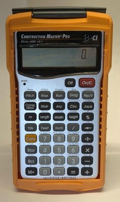 Calculated Industries 4065 Construction Master Pro Calculator