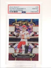 PATRICK MAHOMES II 2023 SELECT CONCOURSE TRI-COLOR PRIZM A /299 PSA 10 Q0004