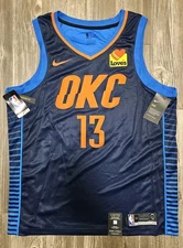 Nike PAUL GEORGE Oklahoma City OKC Thunder LOVE'S Swingman Jersey Men's XL RARE