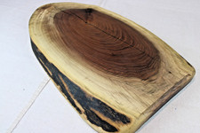 Black Walnut Live Edge Reversible Charcuterie Board 22.5 L x 13 W x 1.8"T 3184