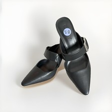 DKNY Women  s Nardin Heeled Mule Sandals Size 8.5us