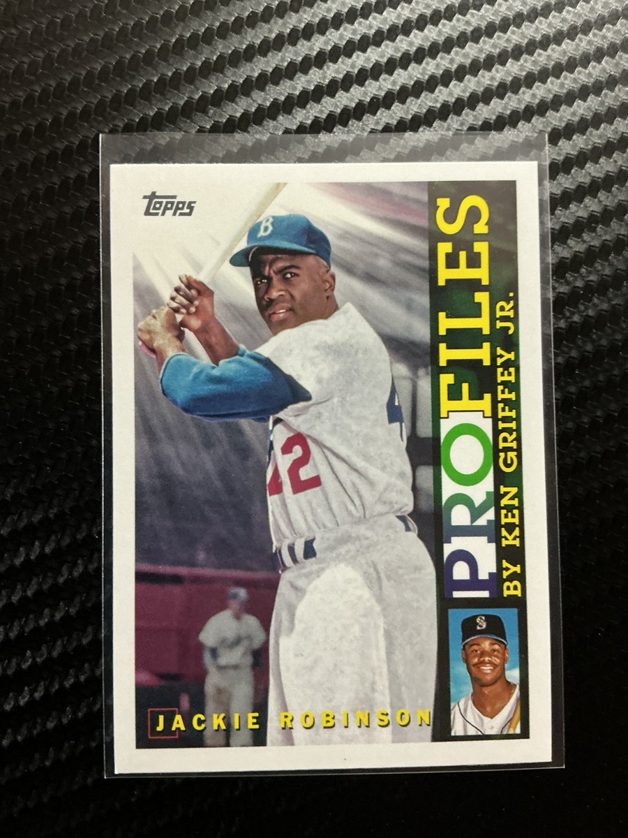 Jackie Robinson 2026 Topps Series 1 ProFiles by Ken Griffey Jr