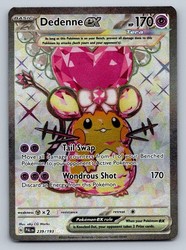 Dedenne ex 239/193 Paldea Evolved Full Art Ultra Rare Holo