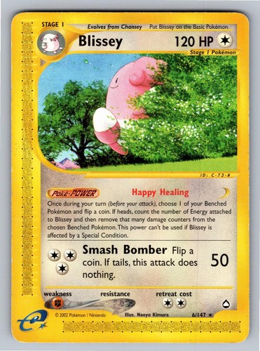 Blissey 6/147 Aquapolis Rare