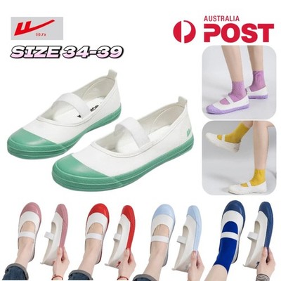Women WARRIOR Shanghai Huili Classic Ballet Shoes Canvas Nurse Gymnastic Shoes