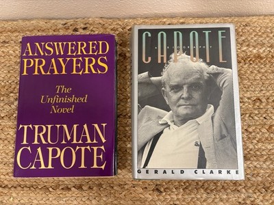 Truman Capote Answered Prayers + Extra Book And Newspaper Clipping. See All Pics