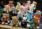 Large Vintage Lot of 20 Beanie Babie's - unsearched - Sealed Tags Minty