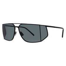 Saint Laurent Black Rectangular Men's Sunglasses SL 750 001 69 SL 750 001 69