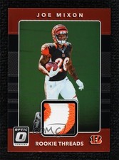 2017 Donruss Optic Rookie Threads Prime 15/25 Joe Mixon #14 0d44