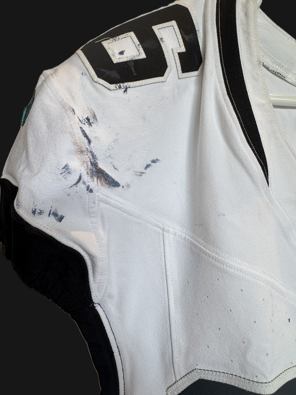 🏈Antonio Johnson GAME-USED💪10/13/24 Jacksonville Jaguars🐆NFL Jersey👕vs.Bears view 5