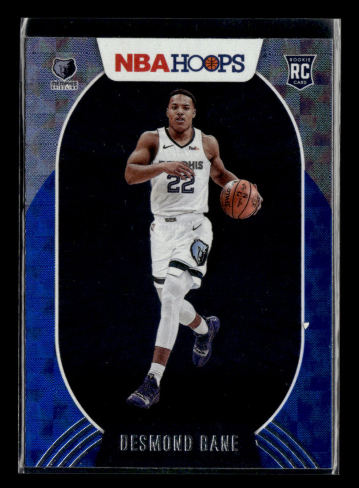 Desmond Bane 2020-21 Panini Hoops Basketball RC Hyper Blue [jm129