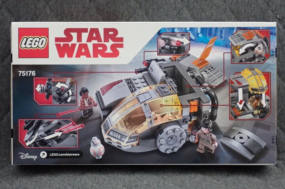 LEGO STAR WARS  #75176 RESISTANCE TRANSPORT POD  SEALED SET - Image 2 of 2