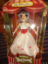 MARY POPPINS Jolly Holiday Edition 12" Collector Disney Doll By Mattel