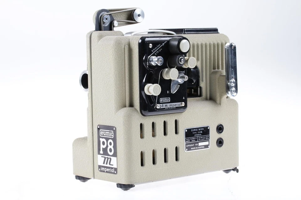 EUMIG P8m 8mm Filmprojektor - defekt - Bild 3 von 4