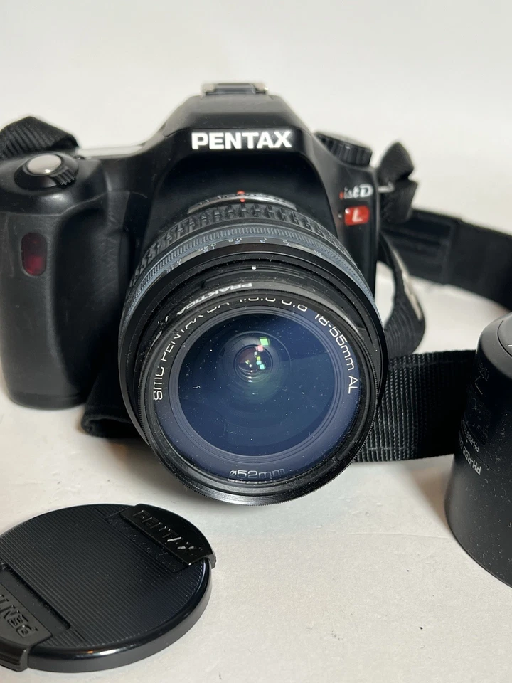 Pentaxdigital-Kamera ist D L-Objektiv SMC PENTAX-DA L 1:3.5-5.6 18-55mm AL - Bild 3 von 4