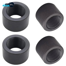 4-Pack Combo: 2 X 5/8X24 Thread Protectors 2 X 1/2X28 Thread Protectors Durable.