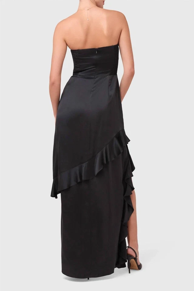 Amanda Uprichard Magnolia Silk Maxi Dress Size S - Image 2 of 4