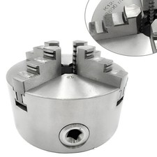 Image of 4 Jaw Lathe Chuck K12 130mm Self-centering 5" Chuck CNC Metalworking Accessory